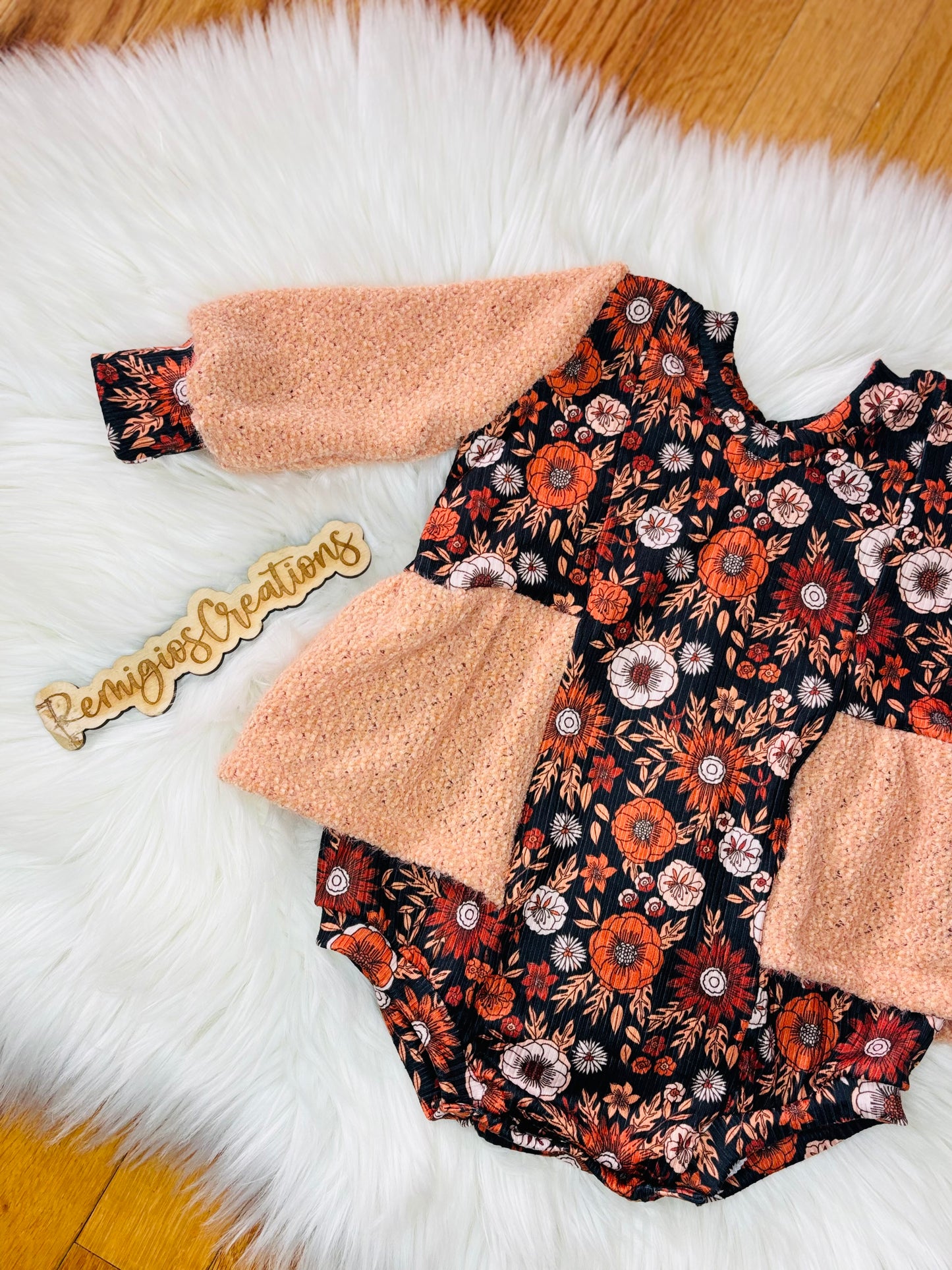 6-9 Violet Panel Romper