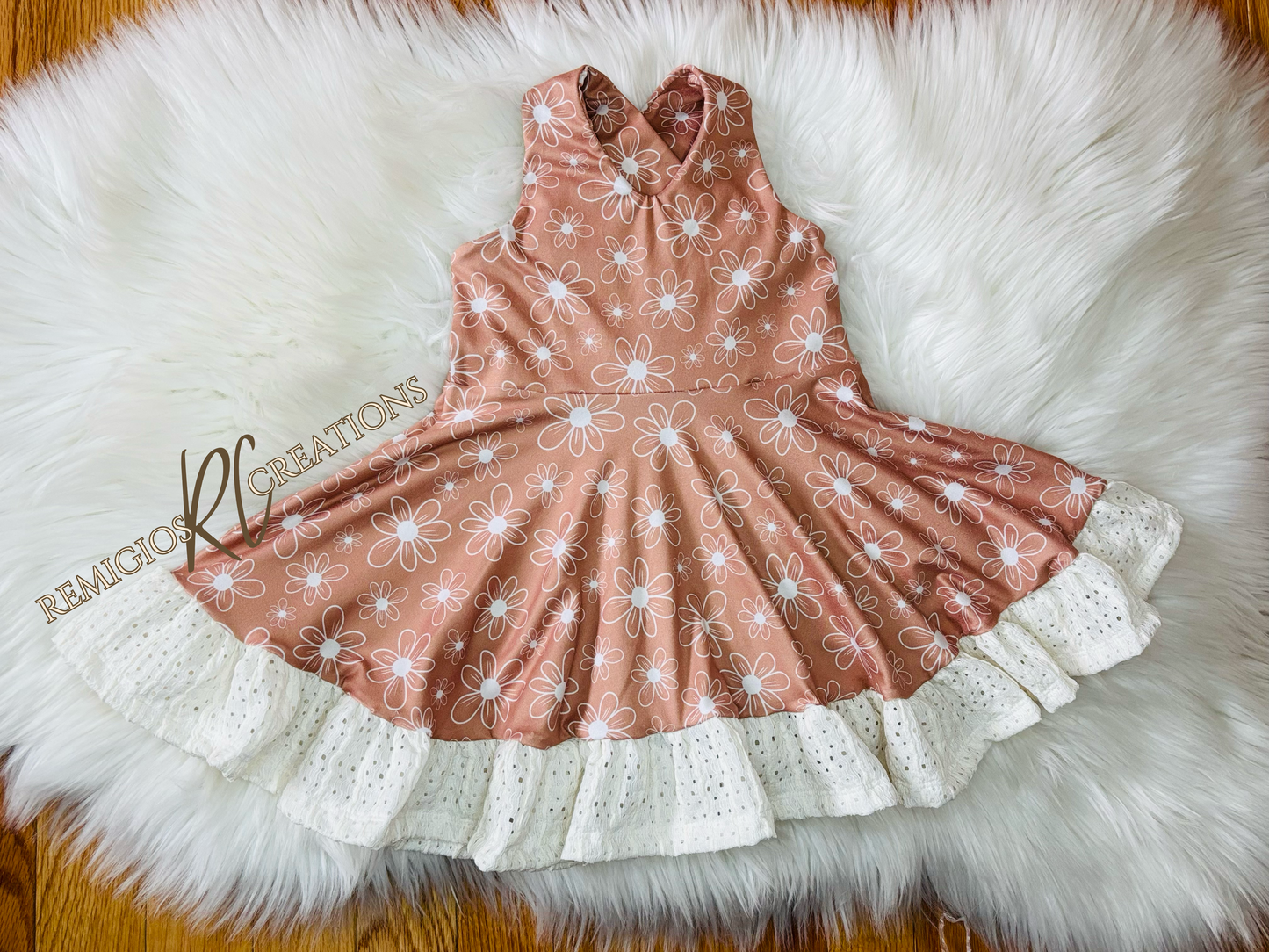 RTS 18 month Ruffle Full Coverage Indy Dress
