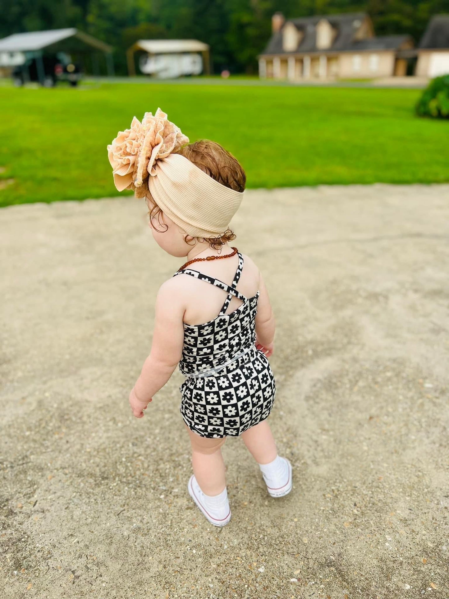 Custom Brielle Crossback Tank w/Shorties (upload file)