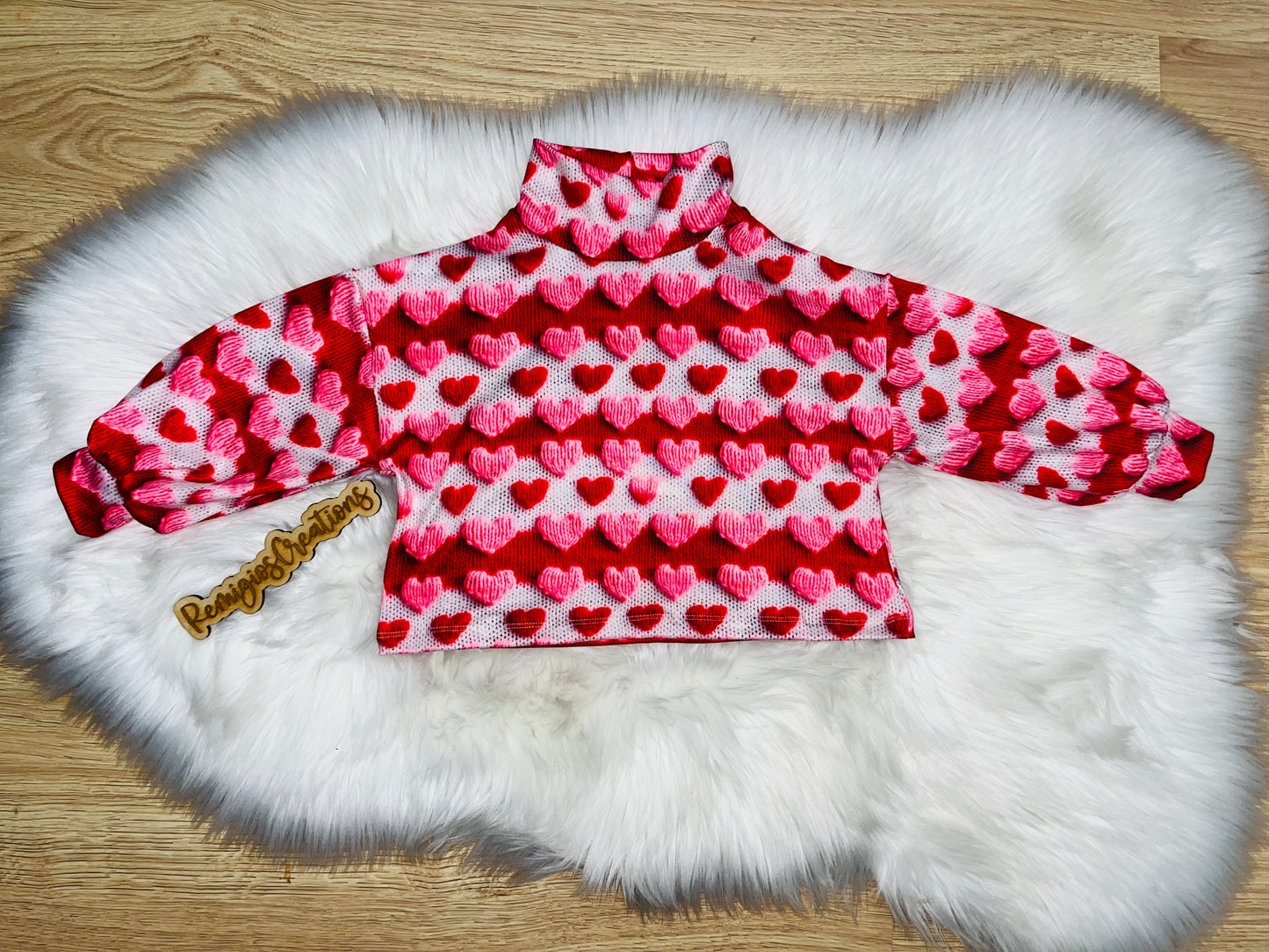 Custom Moc Neck Sweater (upload file)