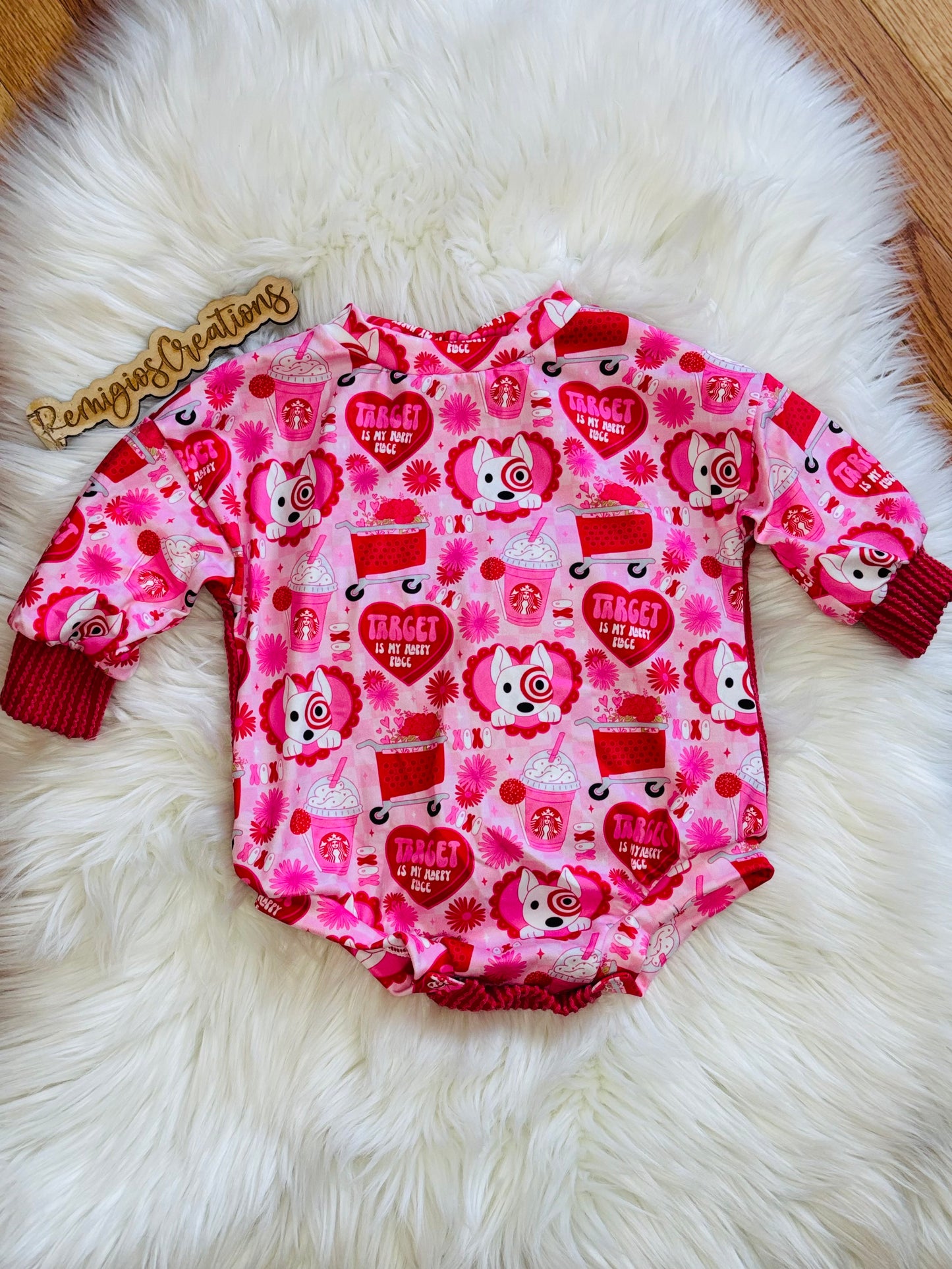 RTS 3-6 Sweater Romper (runs big)