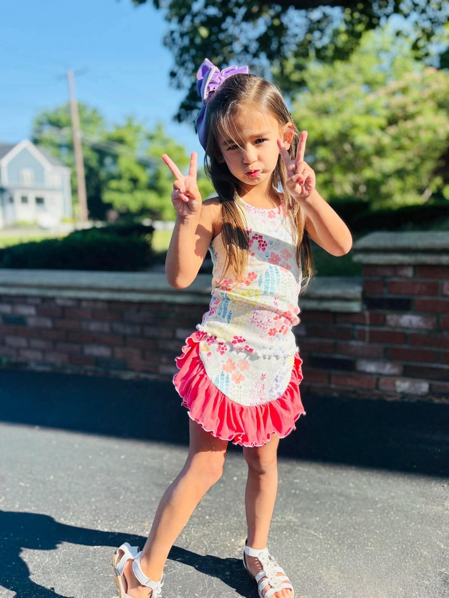 Custom Ruffle Yara Skort (upload file)
