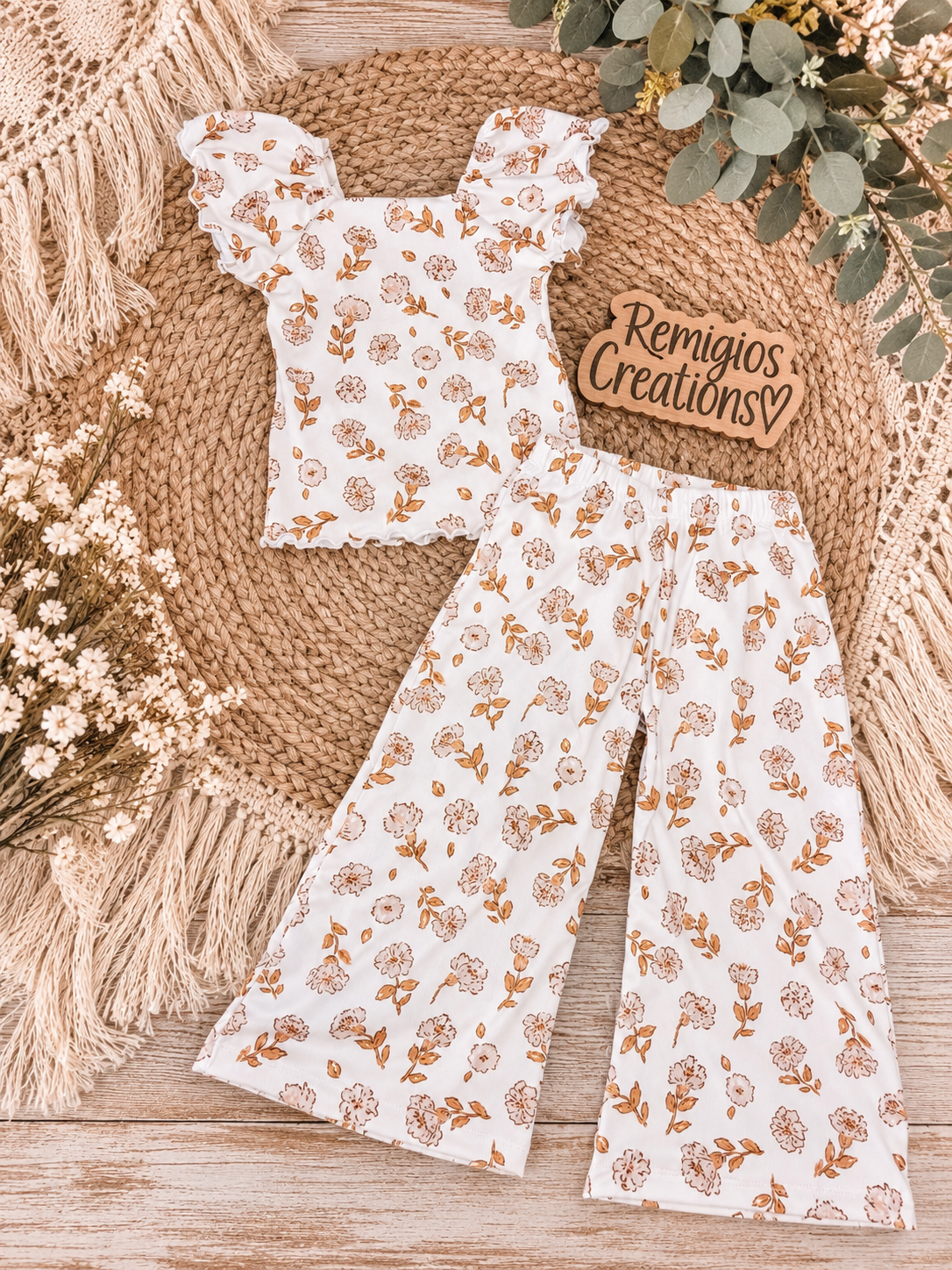 RTS 2T Margo Tank w/Wide Leg Pants