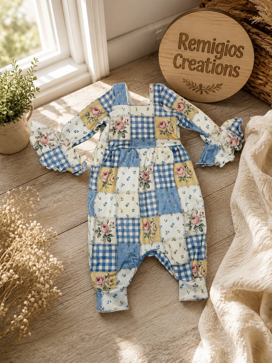 RTS 3-6 Pants Romper