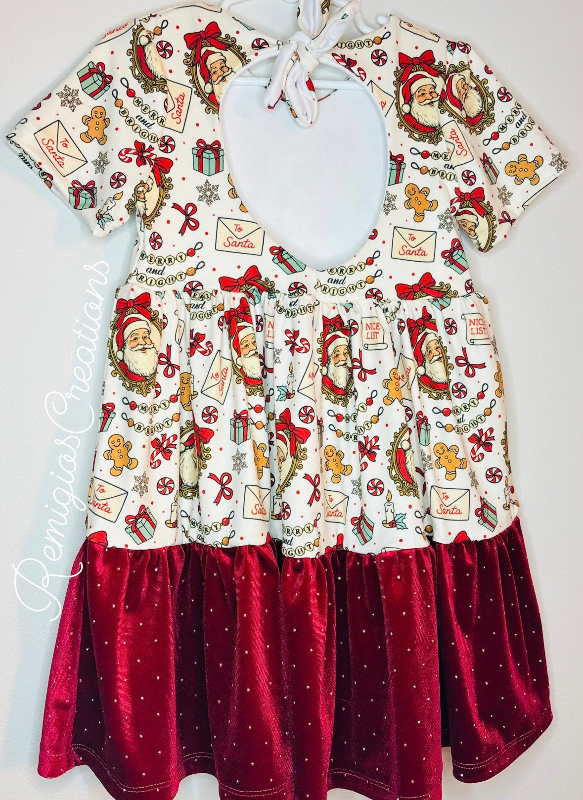 RTS 5T Tie Back Tier Tunic Dress