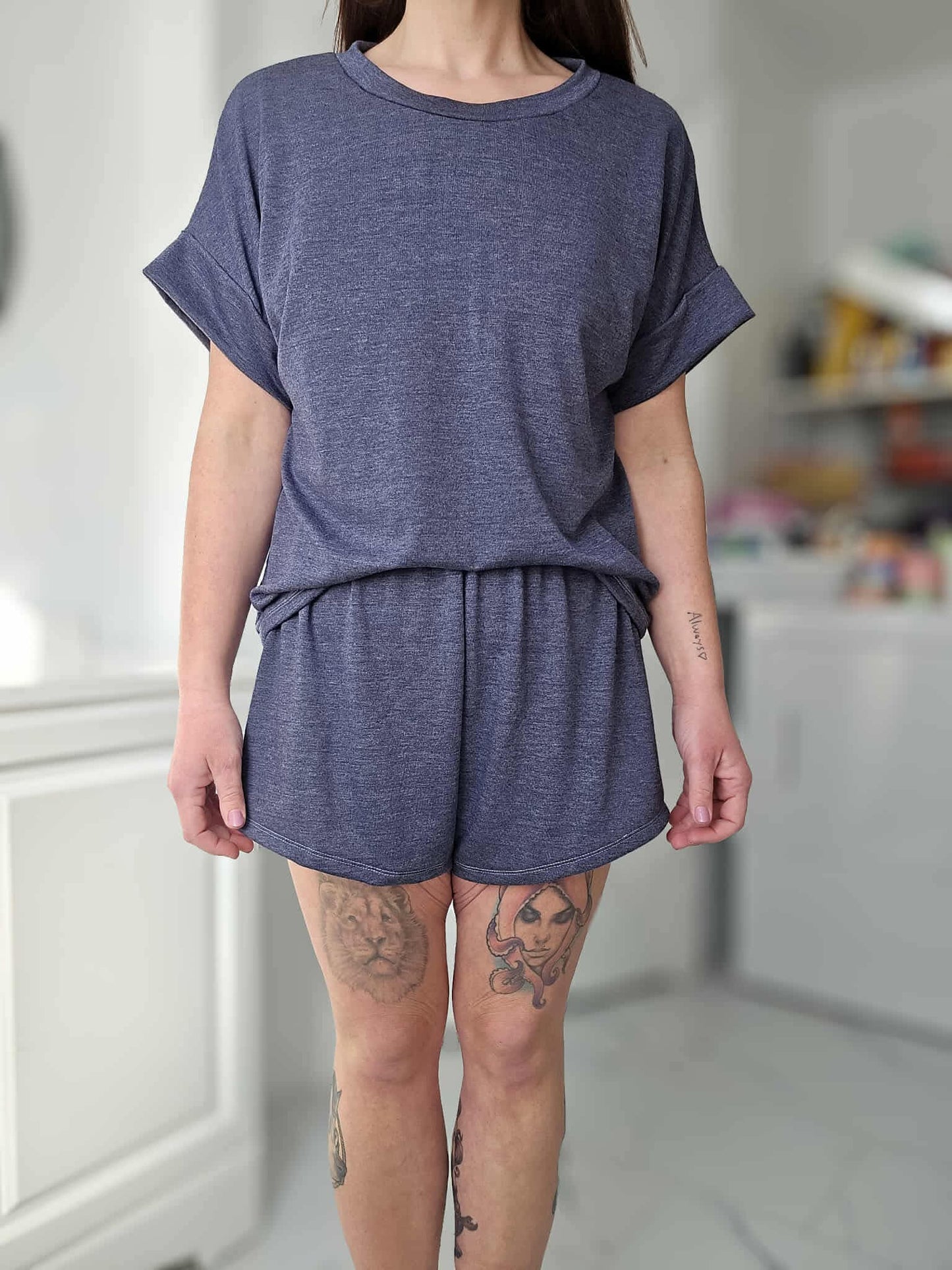 Custom Adult Lounge Top (upload file)