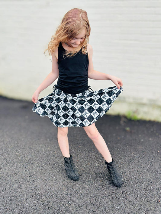 Custom Skirted Skort (upload file)