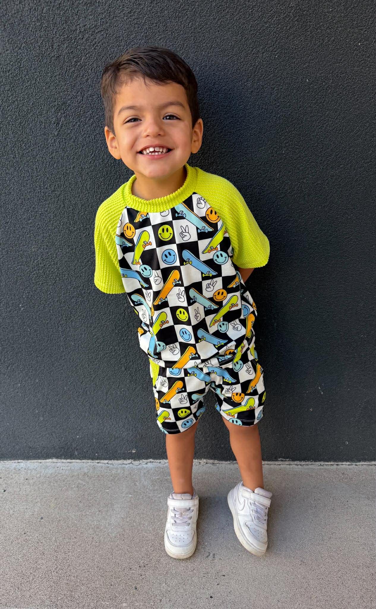 Custom Knox Tee w/Jogger Shorts (upload file)