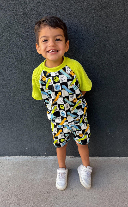 Custom Knox Tee w/Jogger Shorts (upload file)