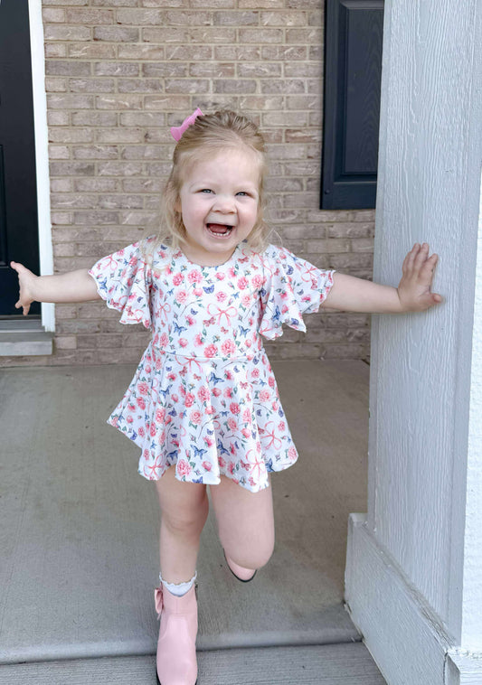 Custom Flutter Sleeve Brielle Bodysuit (upload file)