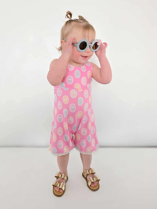 Custom Shorts Petal Romper (upload file)