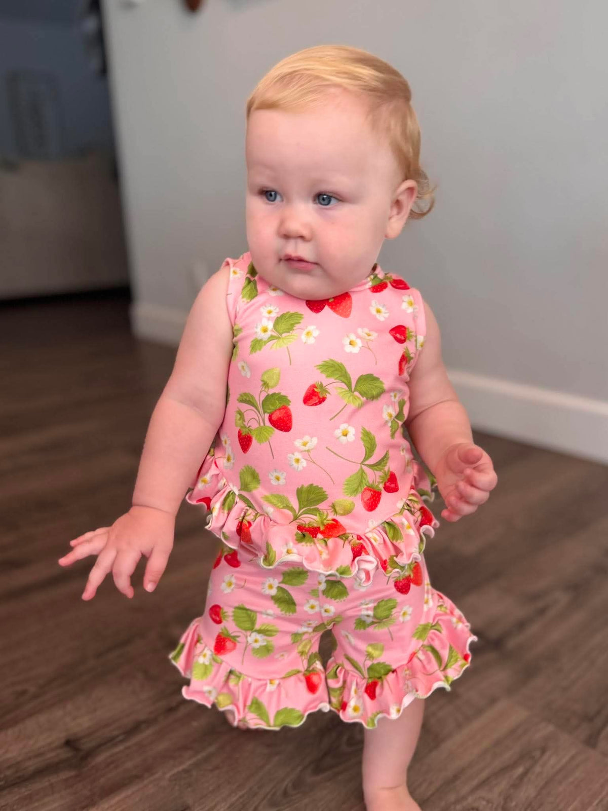 Custom Jasmine Top w/Jasmine Ruffle Shorts (upload file)