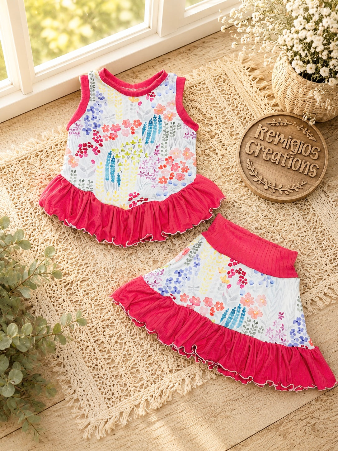 Custom Ruffle Yara Skort (upload file)
