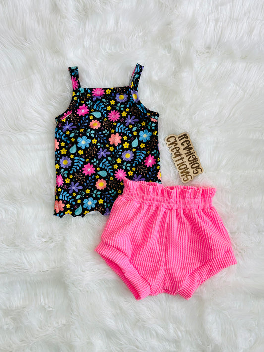 Custom Cami w/Paperbag Shorties (upload file)