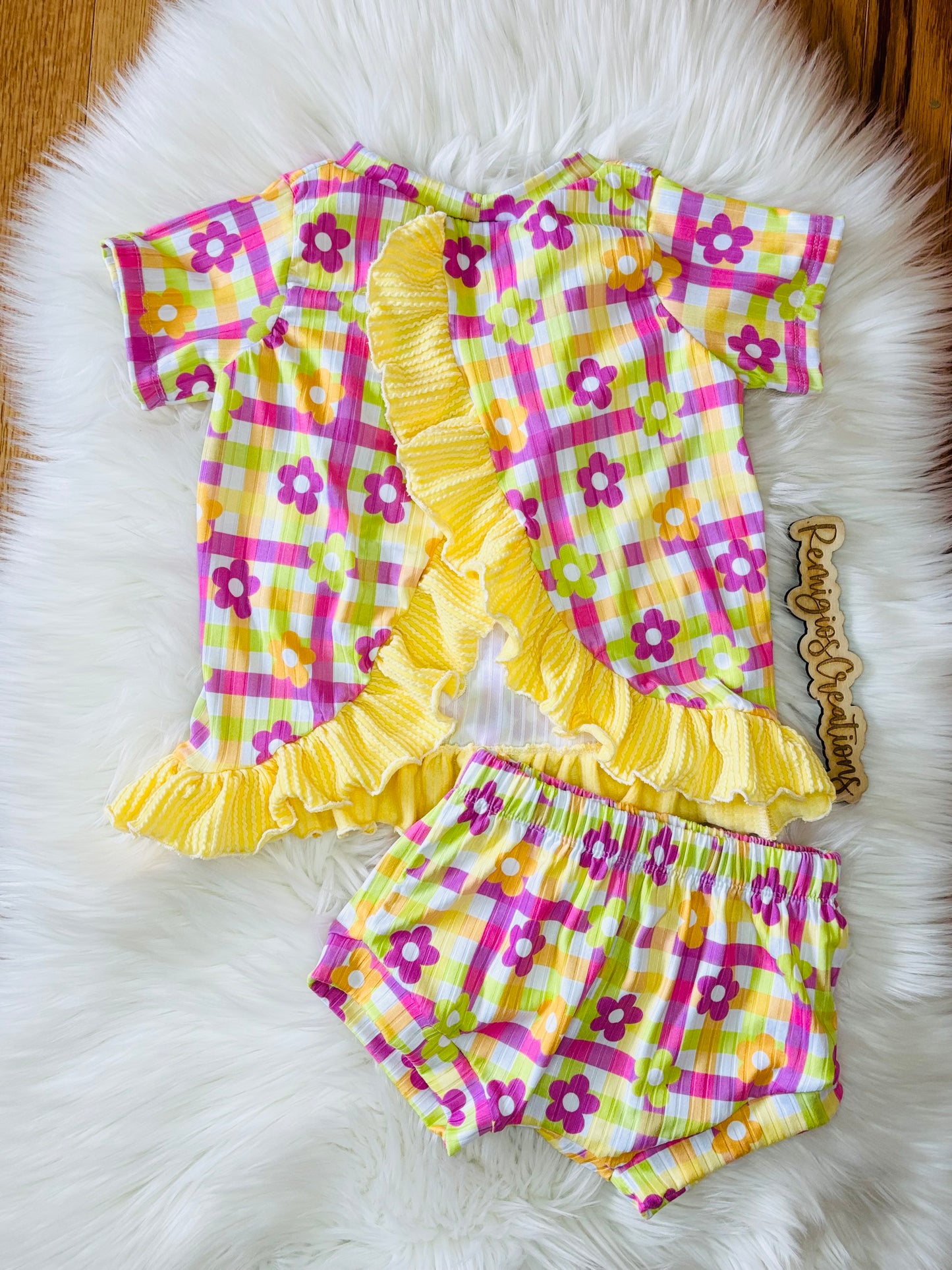 Custom Zoelle Ruffle Top (Upload File)