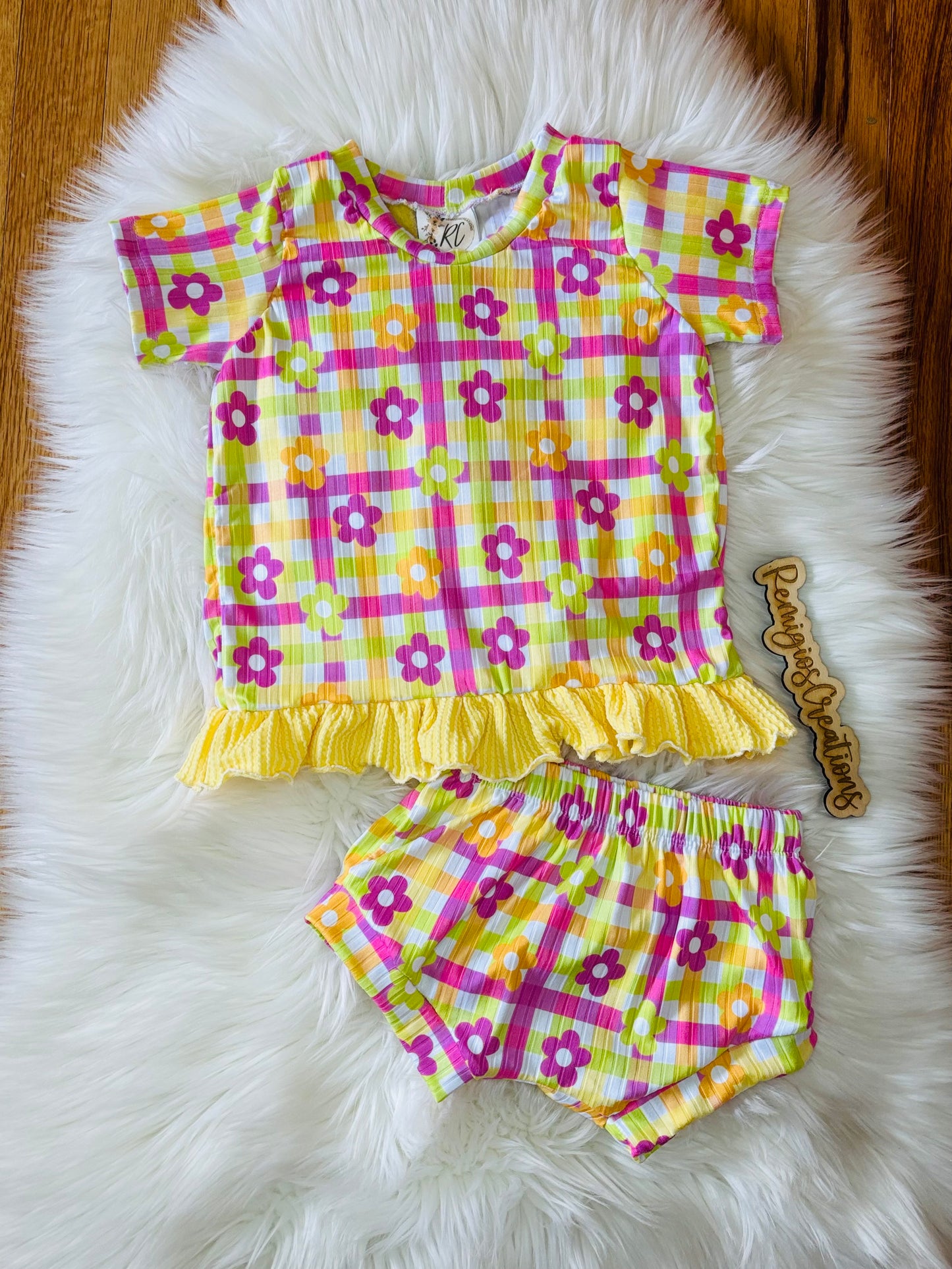 Custom Zoelle Ruffle Top (Upload File)
