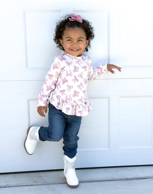 Custom Ruffle Jasmine Top (upload file)