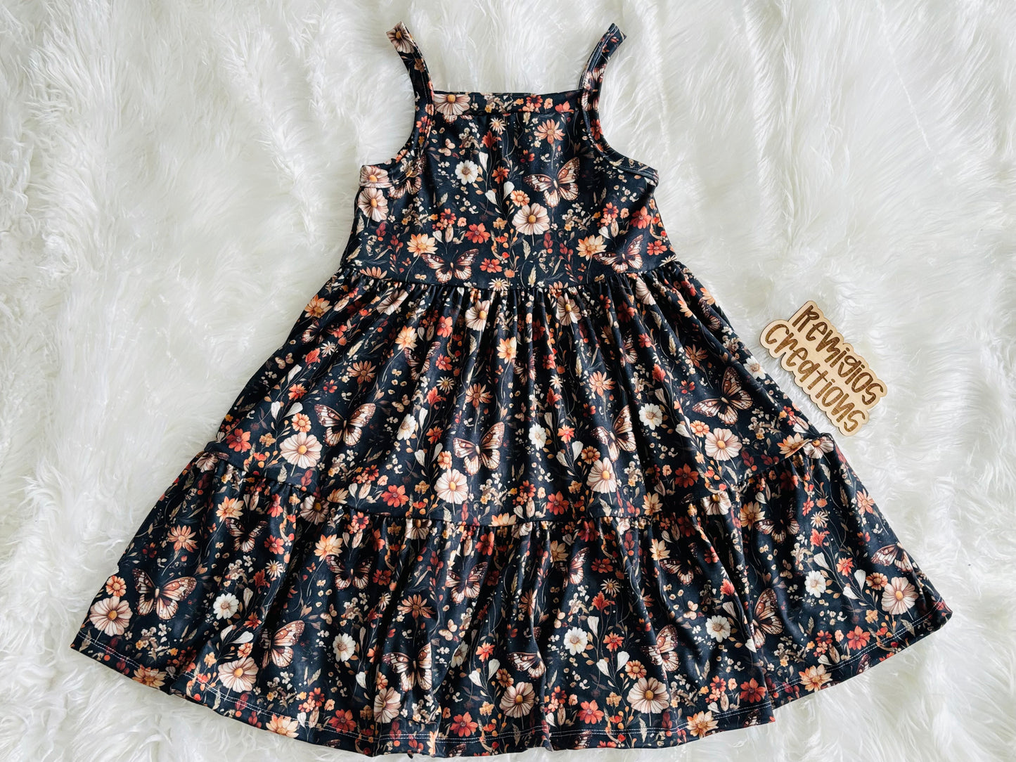 RTS 6Y Cami Tiered Dress