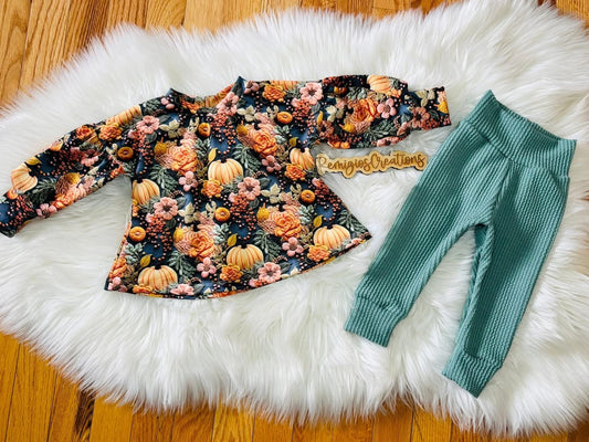 Pumpkin Elowen Top w/Leggings