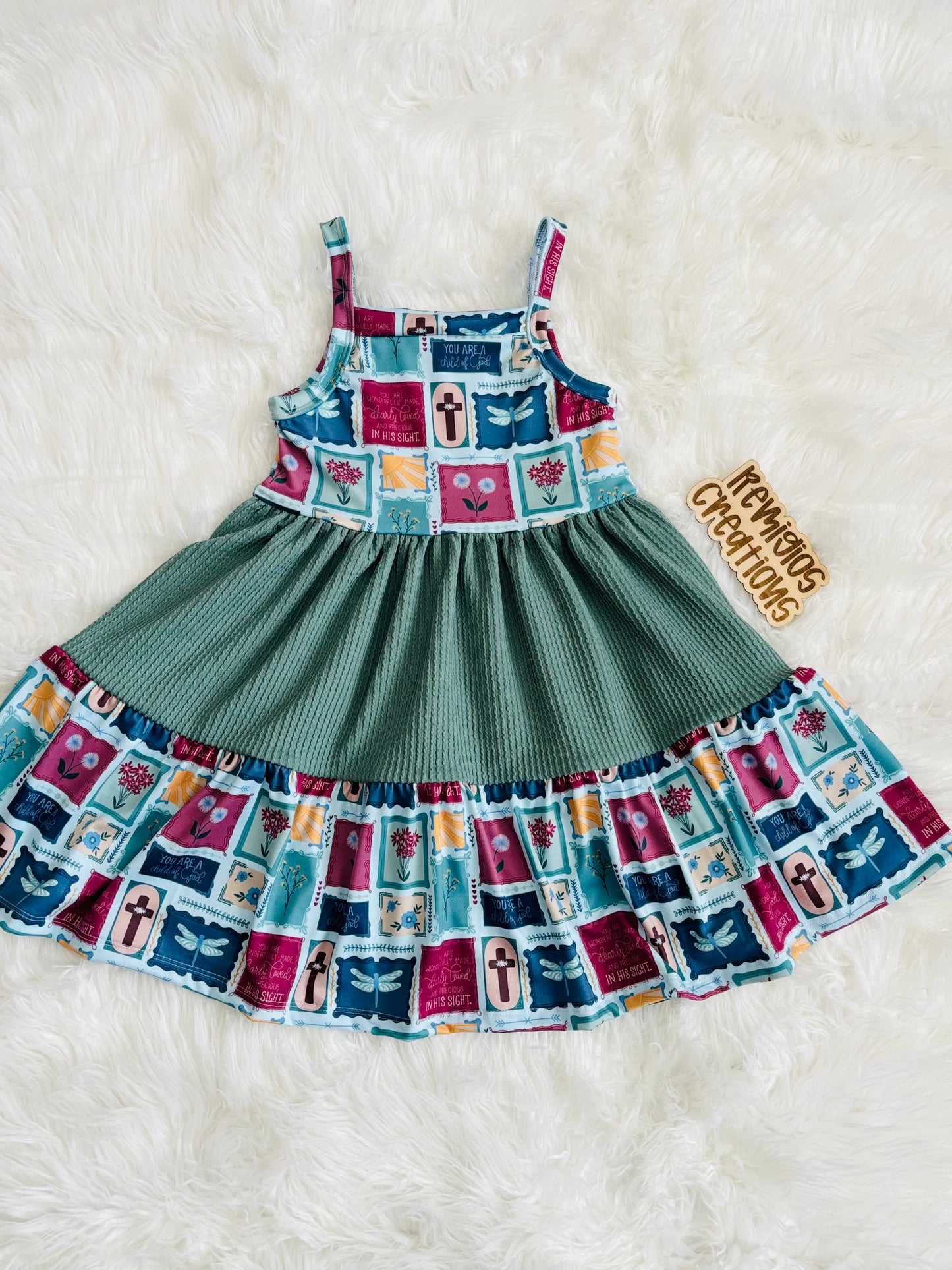 RTS 5T Cami Tiered Tunic Dress