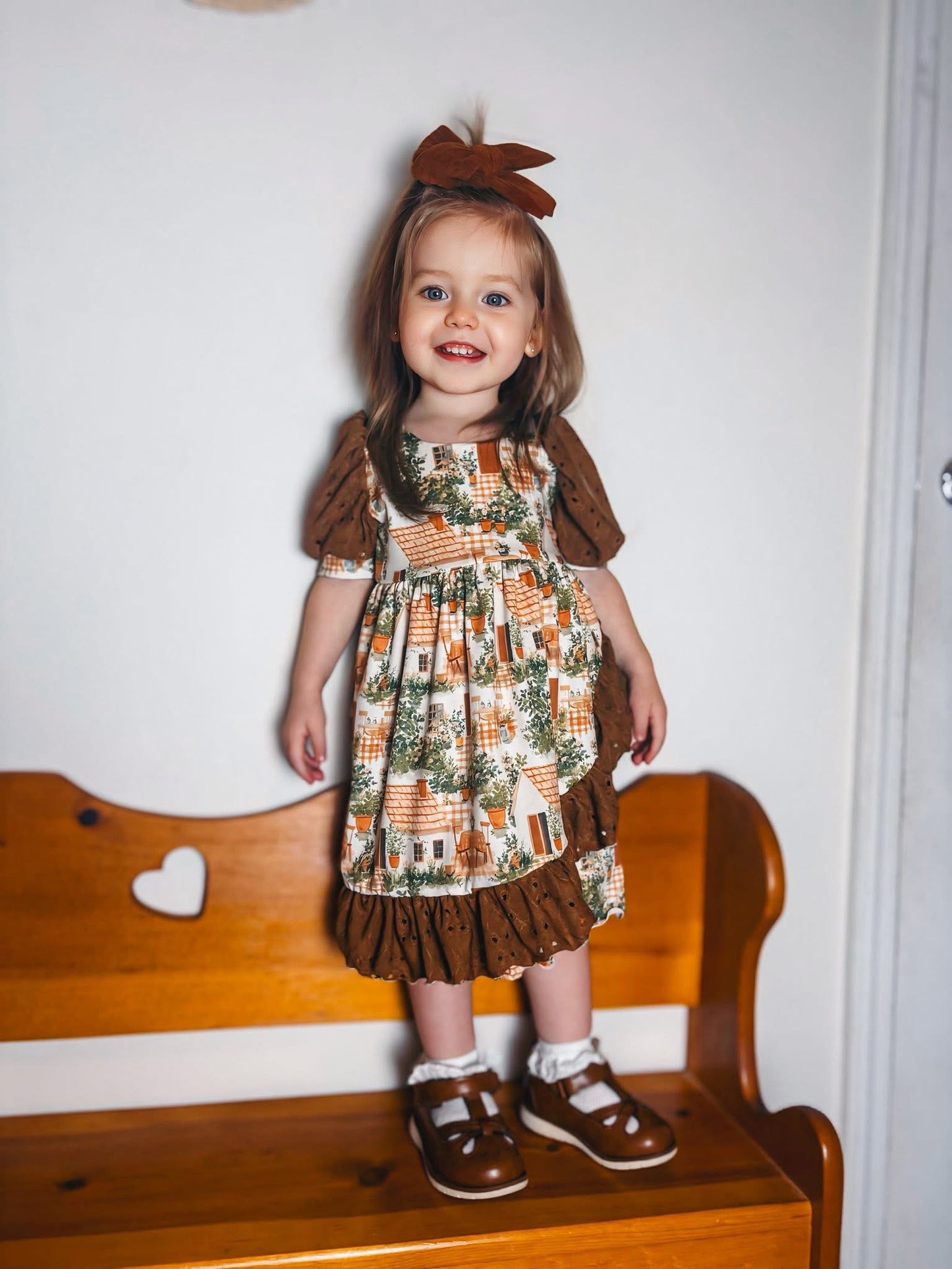 Custom Ruffle Petal Dress (upload file)