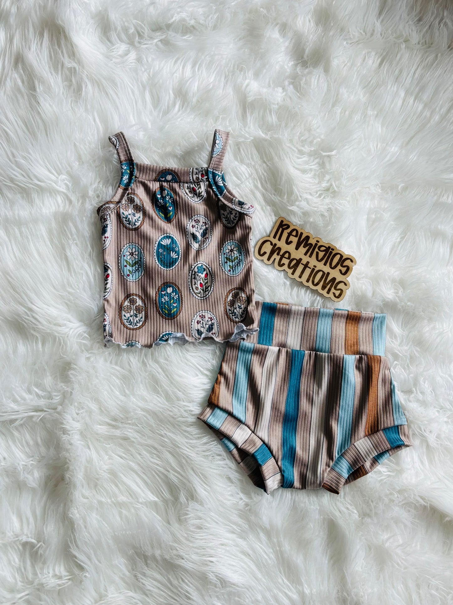RTS 3-6 Cami Tank w/Bummies