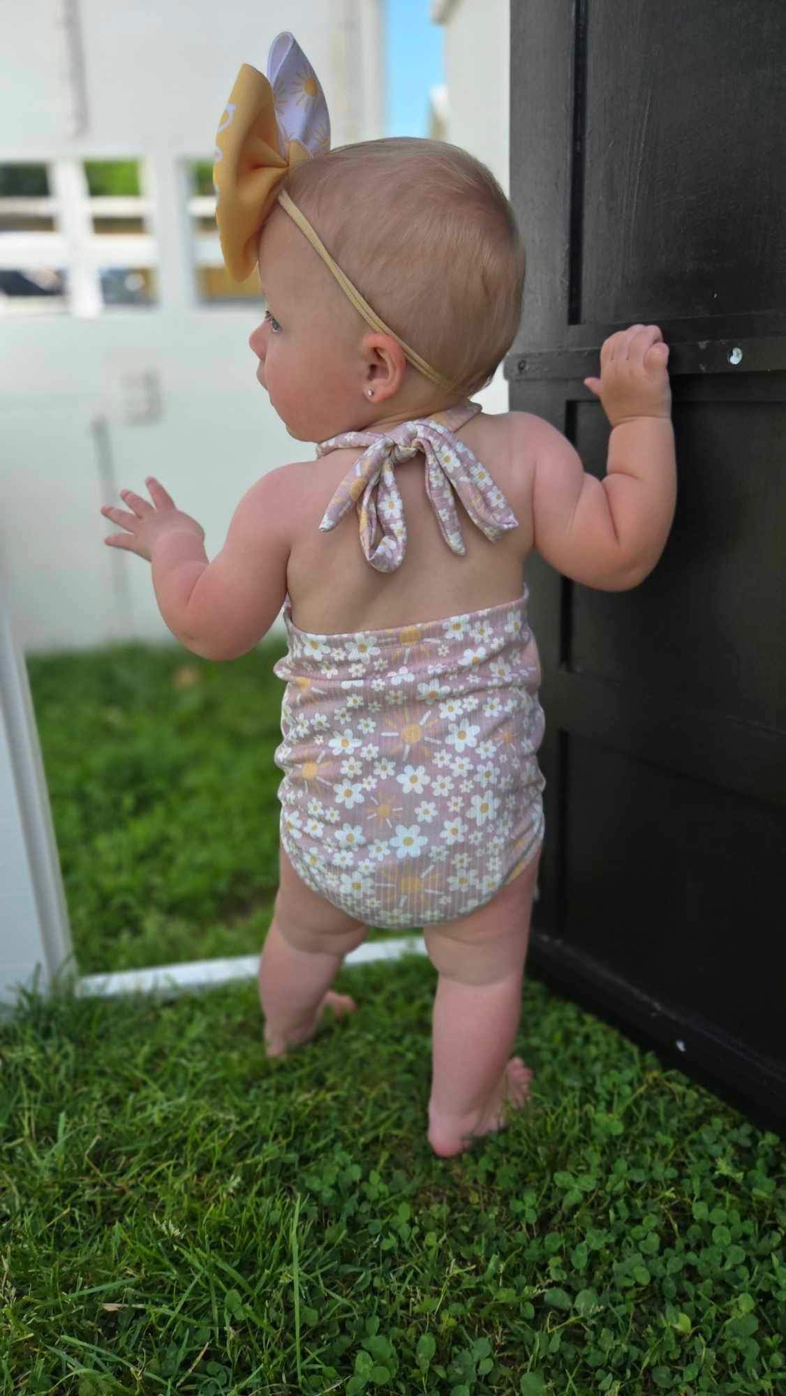 Custom Halter Romper (upload file)