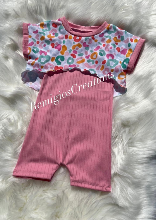 Ollie Romper w/SS Honey Top(upload file)