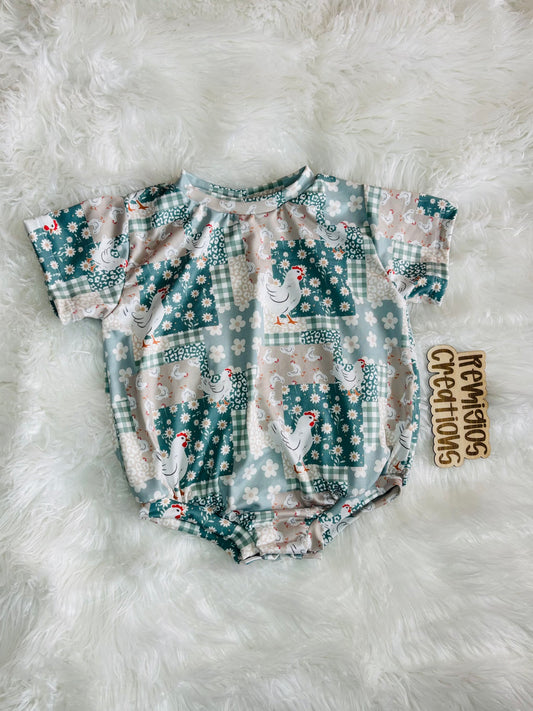 RTS 9-12 Tee Romper