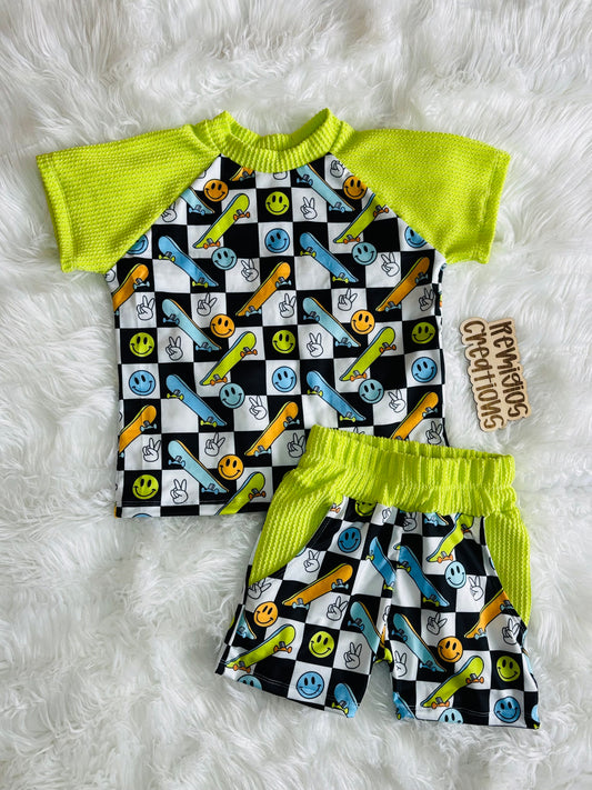 RTS 3T Knox Tee w/Jogger Shorts