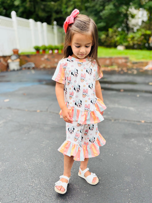 Custom Jasmine Ruffle Shorts/Capris/Pants (upload file)