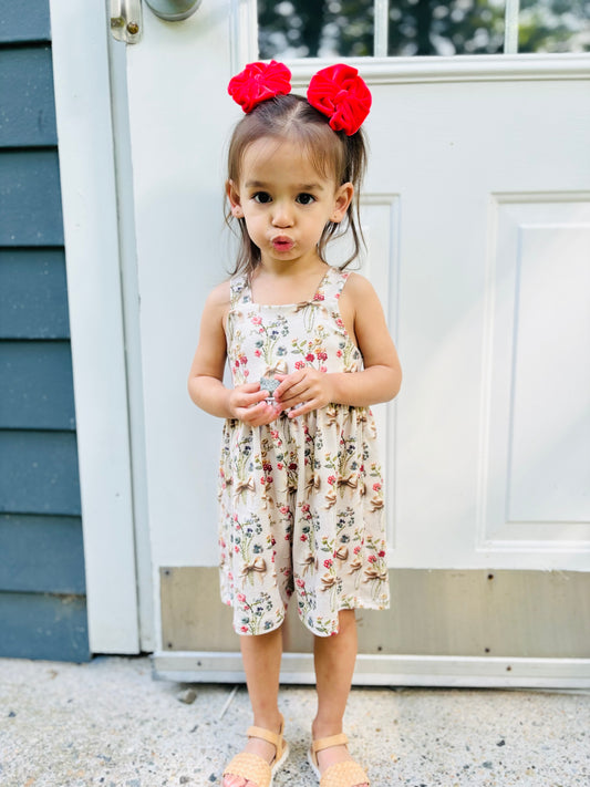 Custom Margo Shorts Romper (upload file)