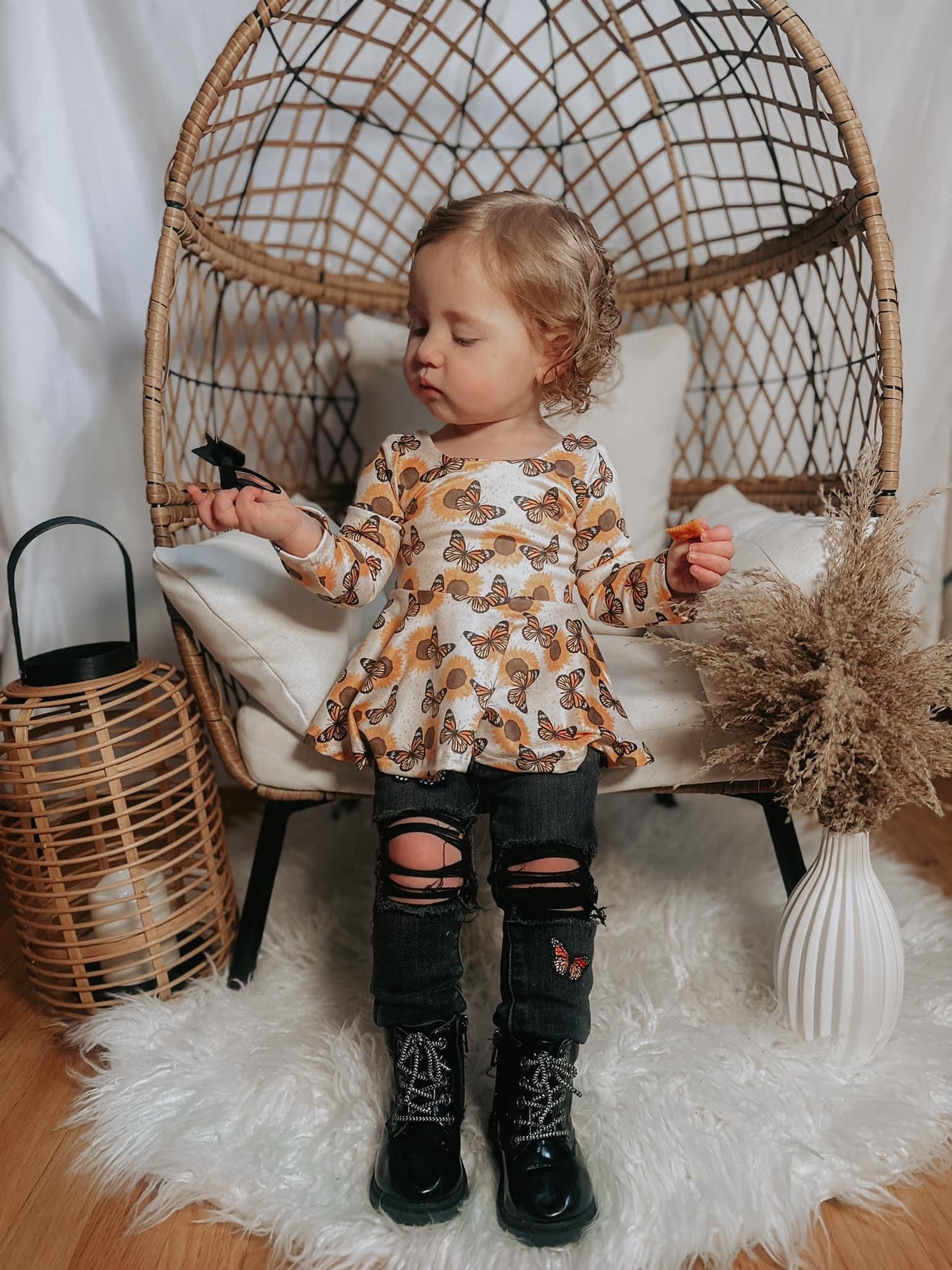 Custom Long Sleeved Peplum (upload file)