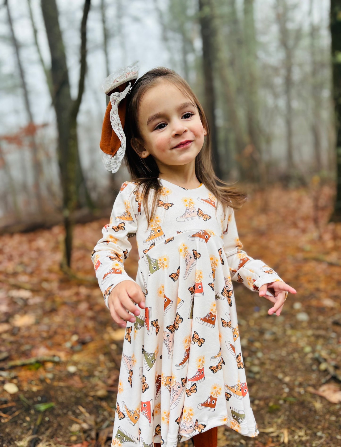 Custom Ainsley LS Style Dress (upload file)