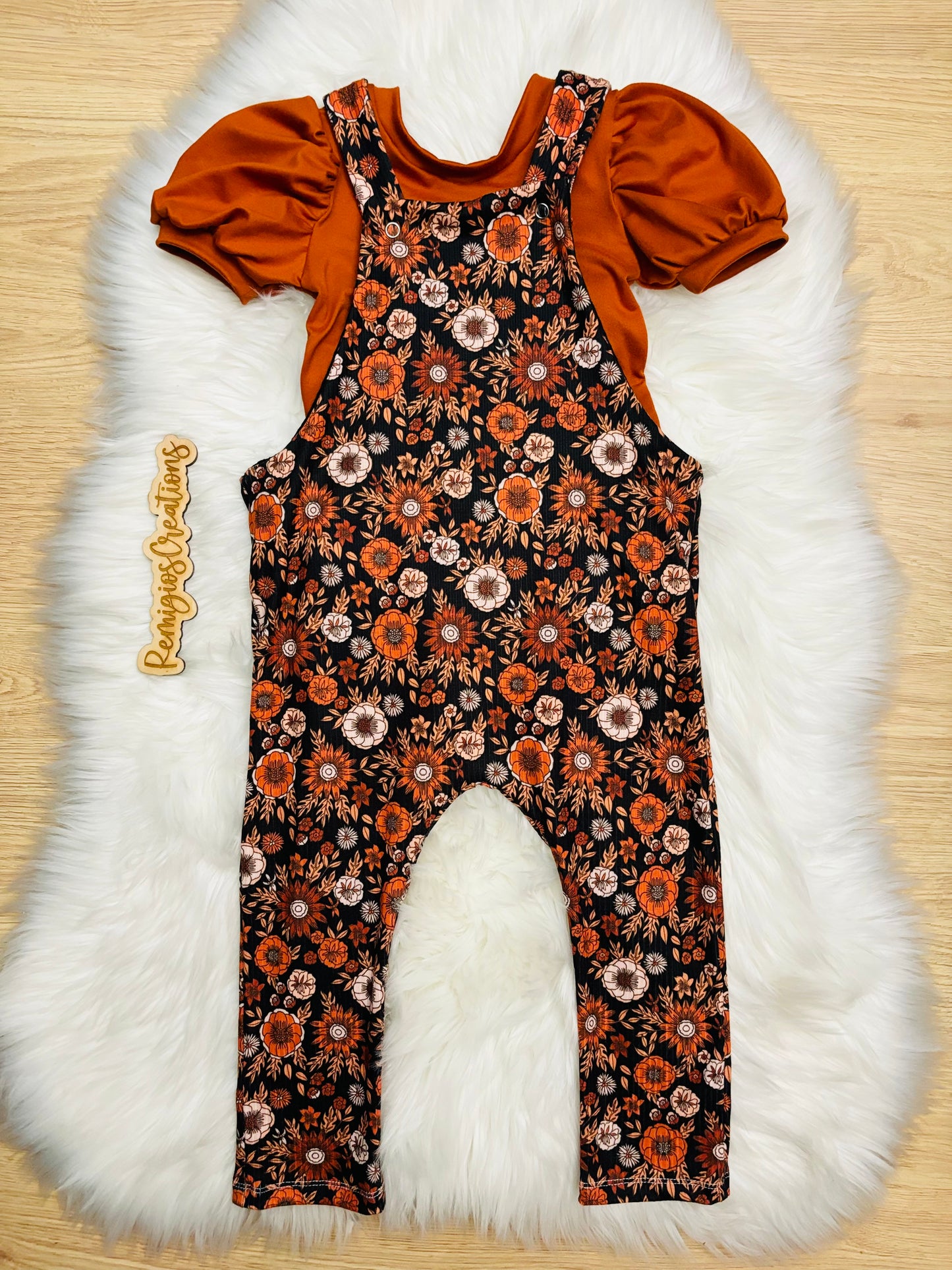 Custom Adjustable Snap Overalls (upload file)