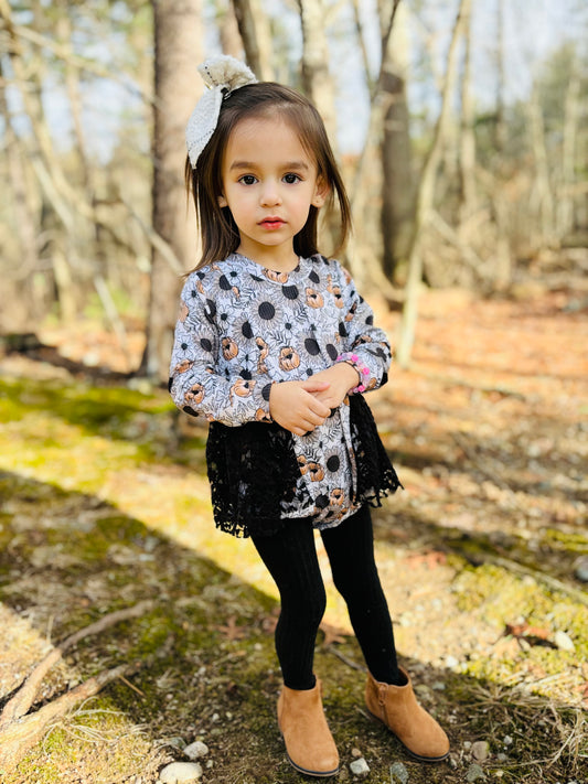 Custom LACE Panel Violet Bubble Romper (upload file)
