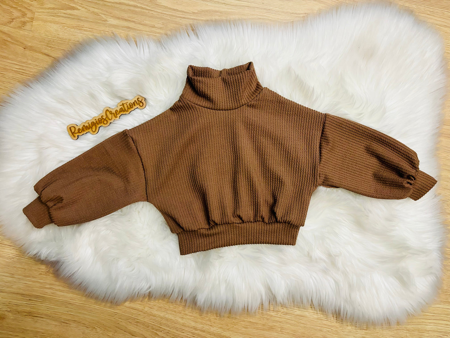 RTS 2T Moc Neck Sweater