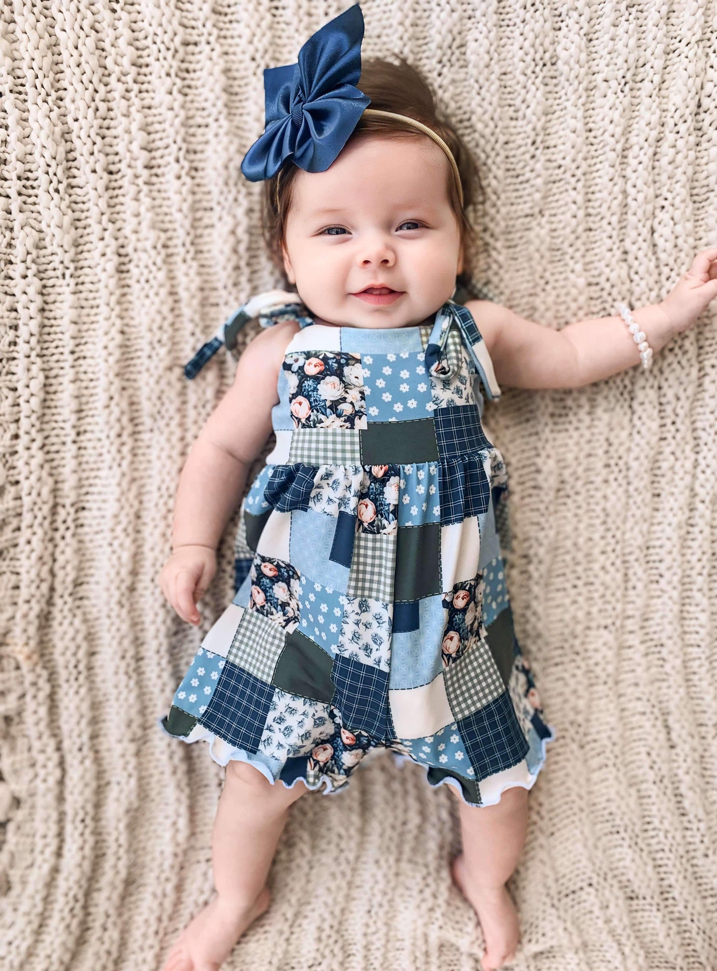 Custom Margo Shorts Romper (upload file)