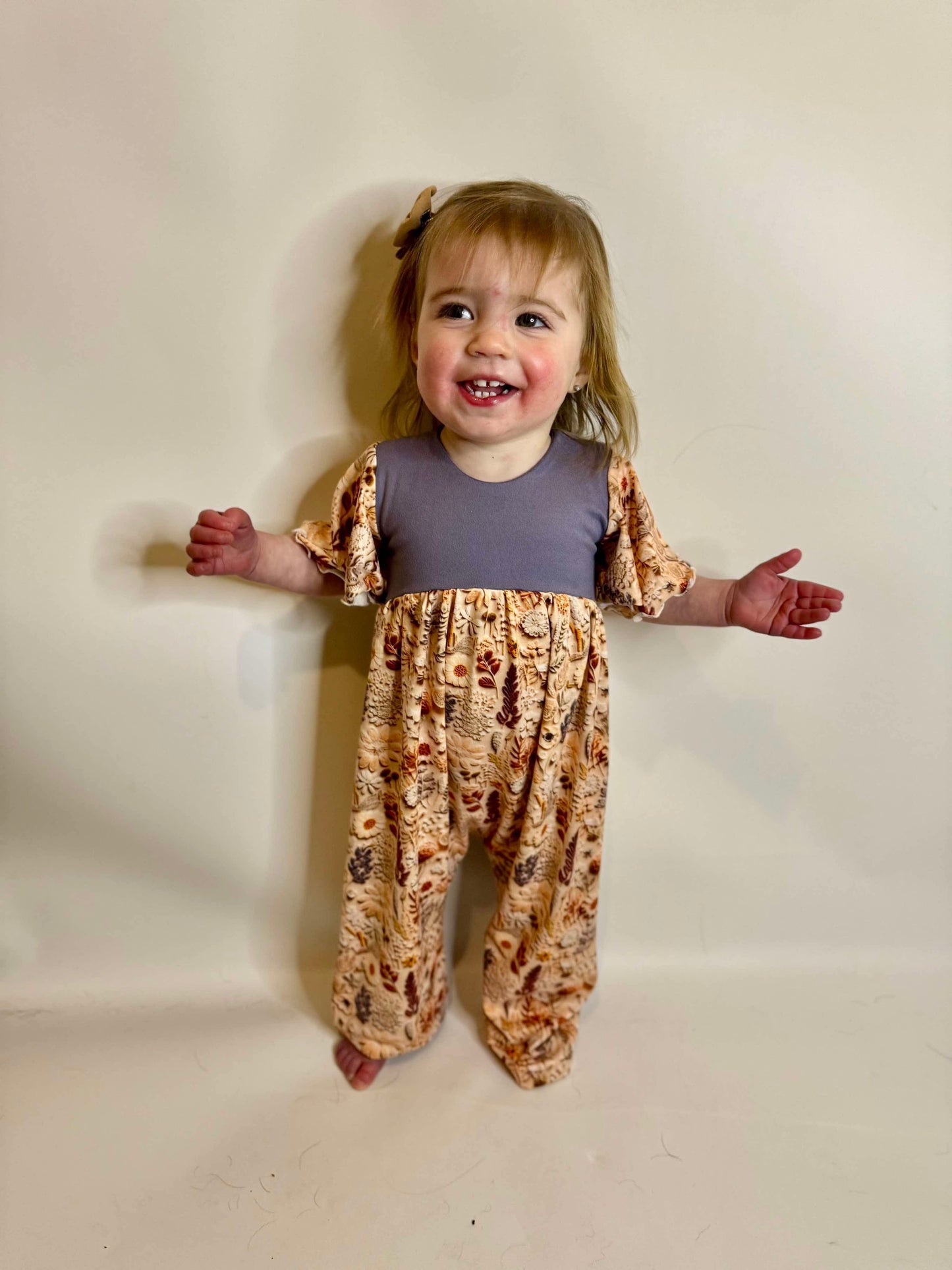 Custom Ainsley SS Style Romper (upload file)