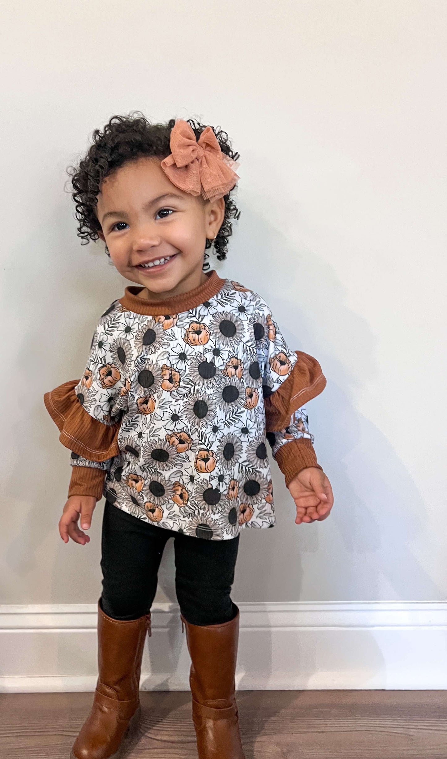 Custom Ruffle Lounge Top (upload file)