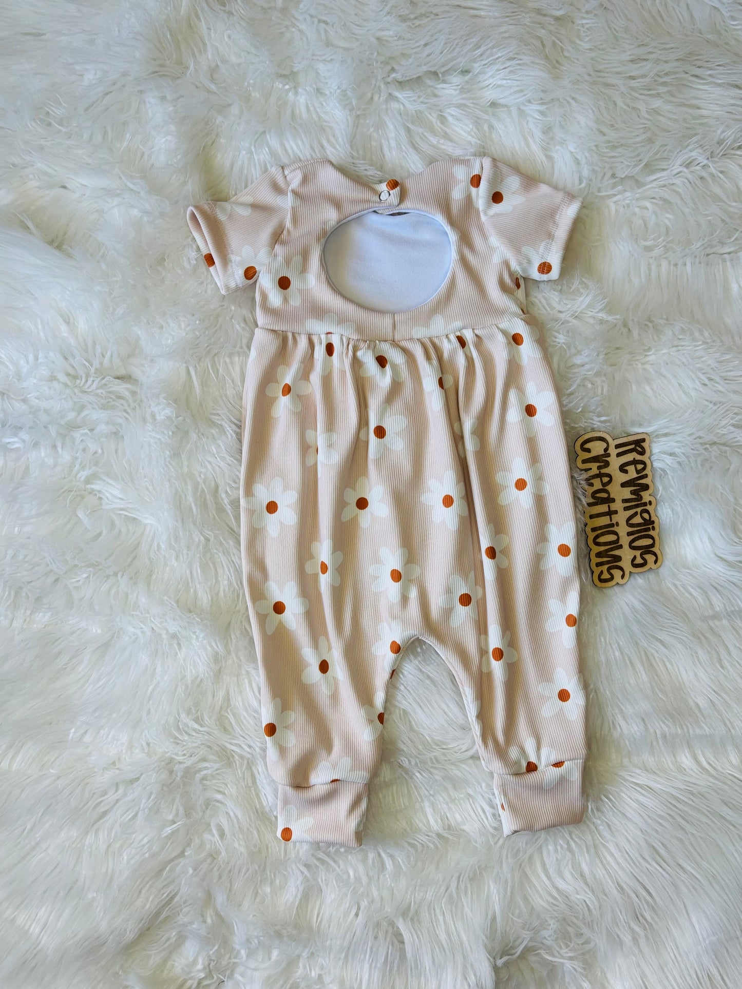 RTS 6-9 Drop Crotch Romper