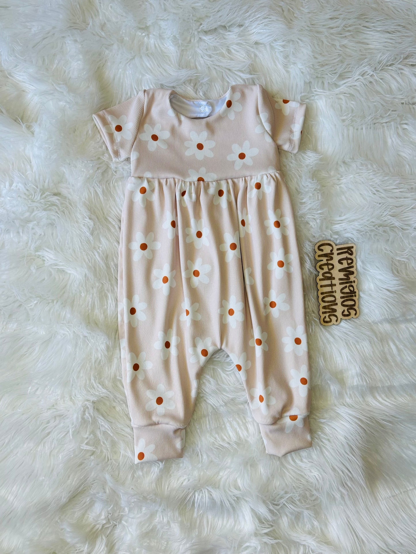 RTS 6-9 Drop Crotch Romper