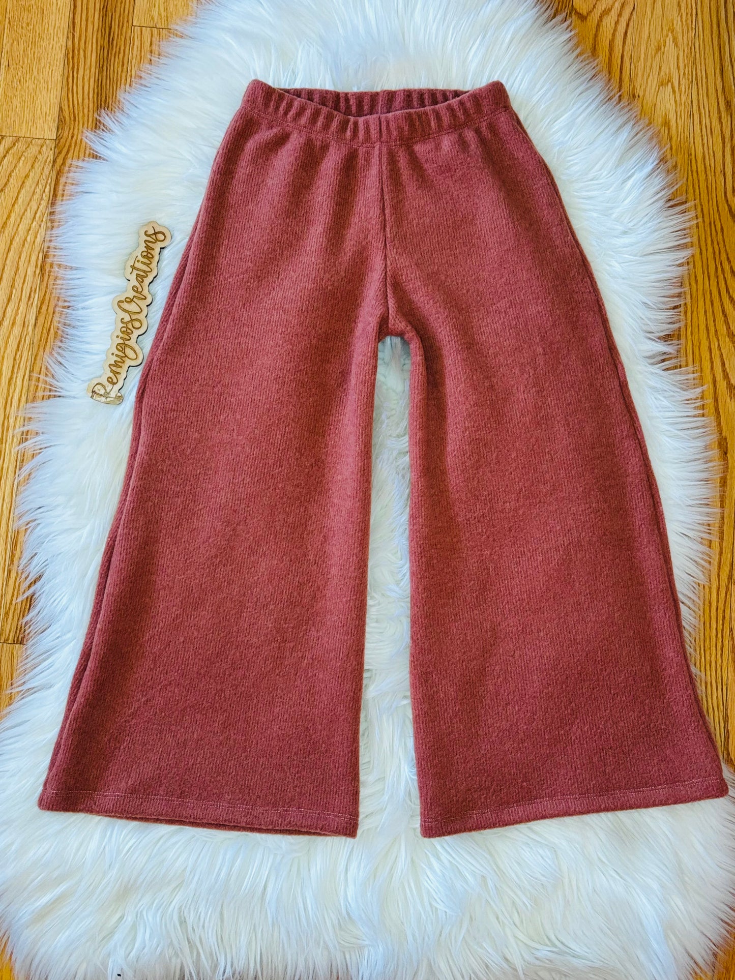 Custom Wide Leg Pants (upload file)