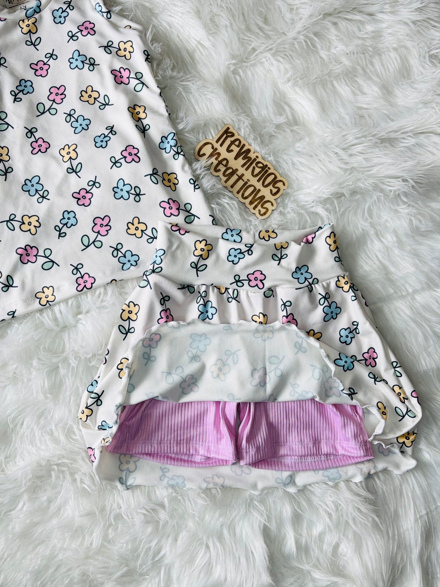 RTS 6Y Racerback Tank w/Skort