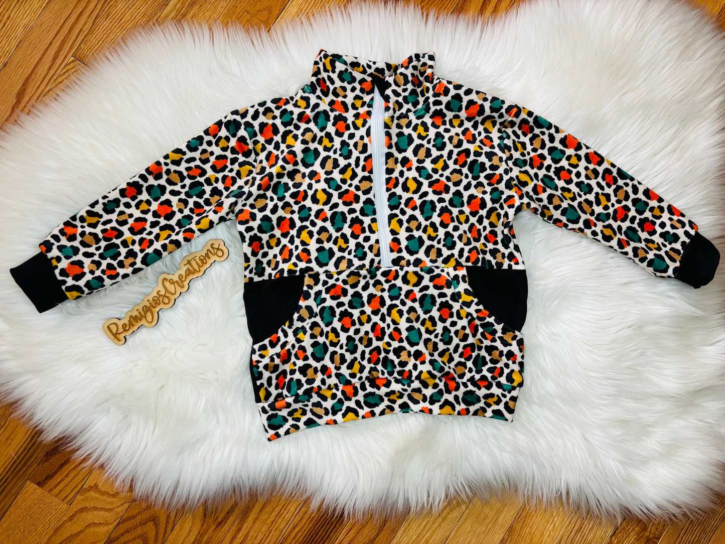 Custom Half Zip (upload file)