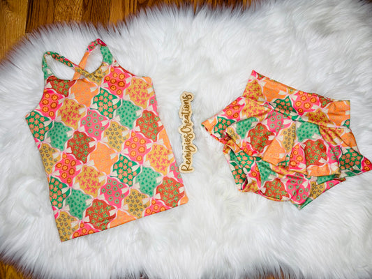 Mystery Brielle Crossback w/Skirted Bummies Sets