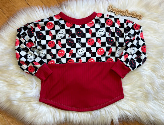 RTS 4T Slate Dolman Top