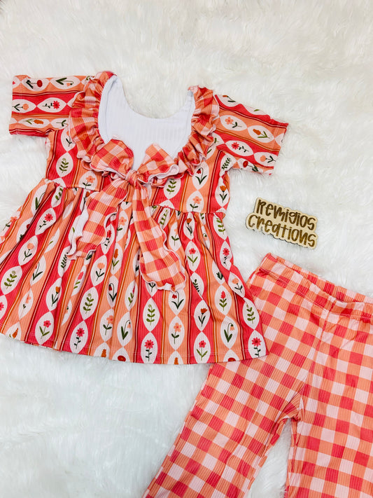 Custom Ruffle Bow Top (upload file)