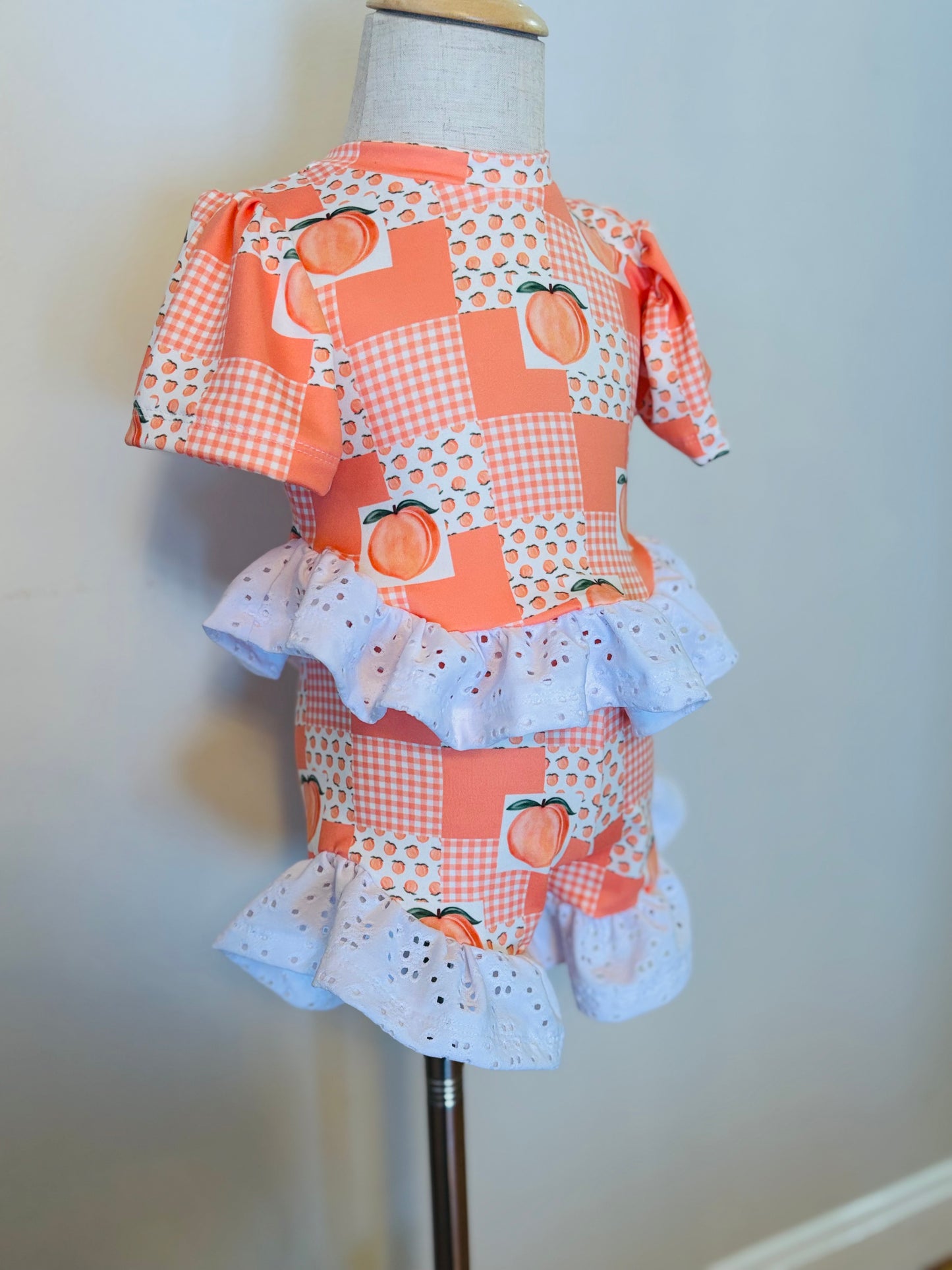 Custom Jasmine Top w/Jasmine Ruffle Shorts (upload file)