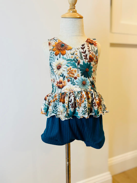RTS 2T Paisley Top w/Shorties